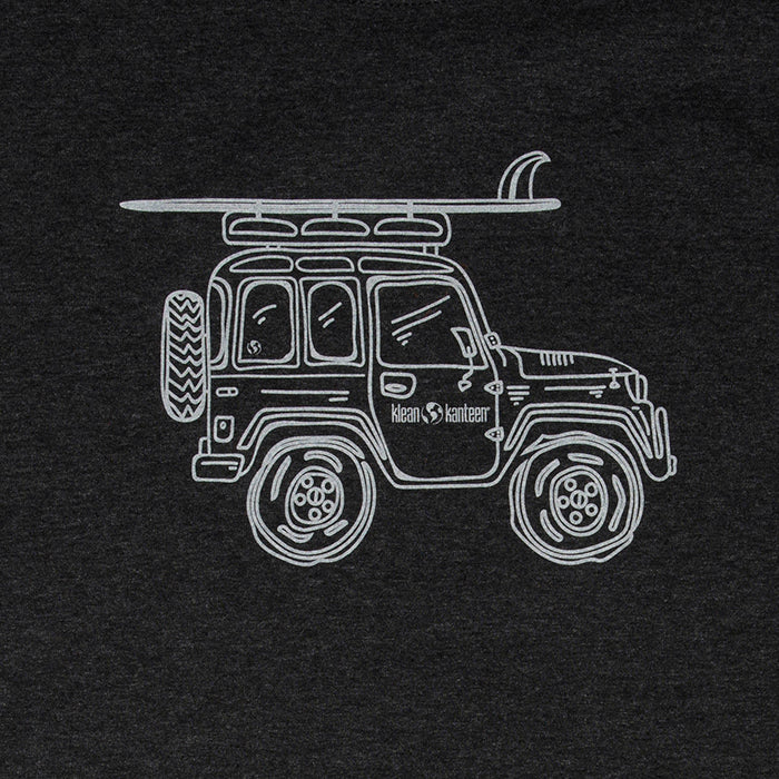 adventure-vehicle-t-shirt-q3 klean_shirt_jeep_front_closeup_lifestyle.jpg